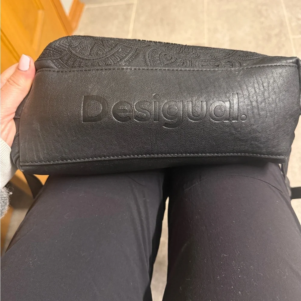 Desigual Embossed Black Backpack - Picture 4 of 14